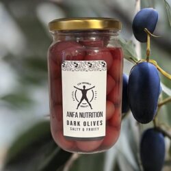 Organic dark olives from Morocco
